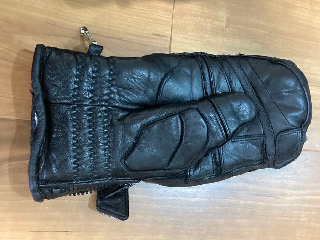 ロイシュ　スキーグローブ　レーシングスピリット ミトン　サイズ８　ブラック