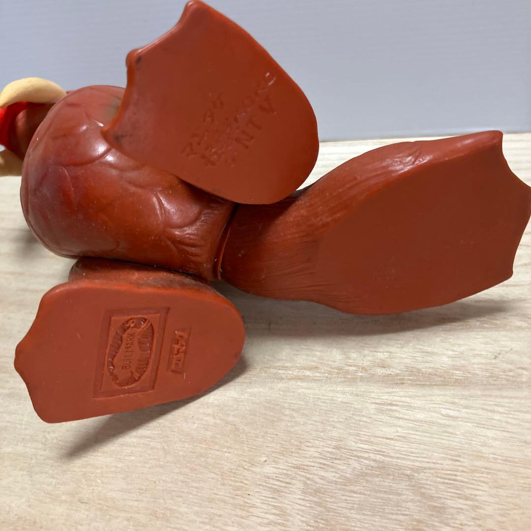 E-壁 ブルマァク 当時物 怪獣ベロベロ ソフビ マエタケ NTV 刻印あり