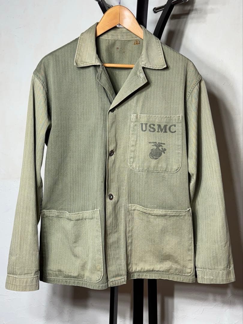 米軍実物 USMC P-41 カバーオール HBT 3トーン