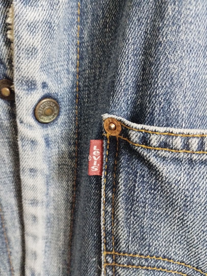 euro Levi's 71511 ボアデニムジャケット