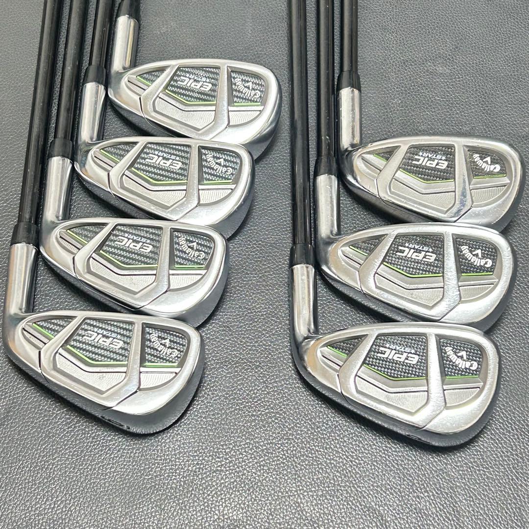 キャロウェイ EPIC STAR 2017 アイアン 7本 カーボンR 激飛び