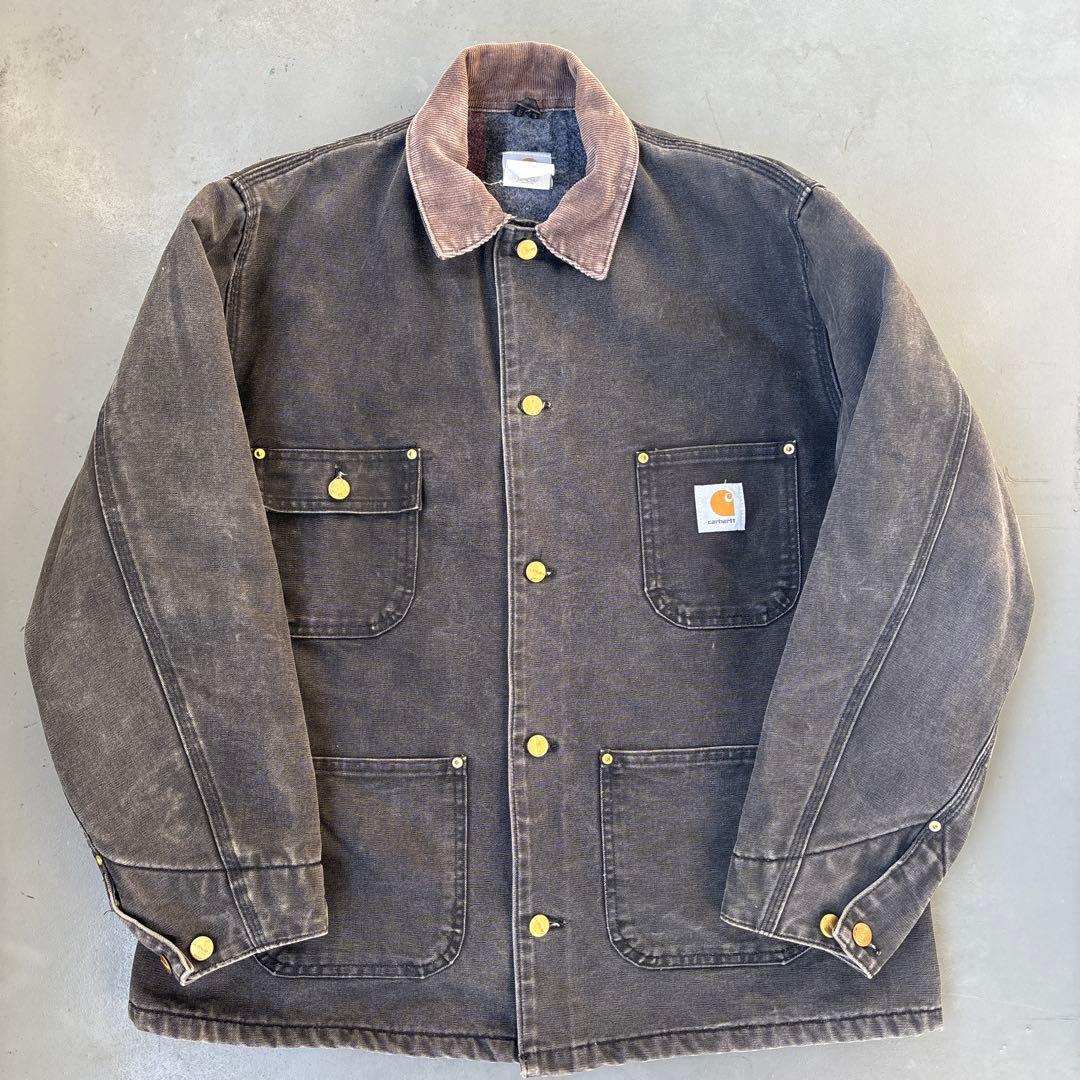 美品レア　USA製　カーハート　チョアコート　デトロイトジャケット　カバーオール