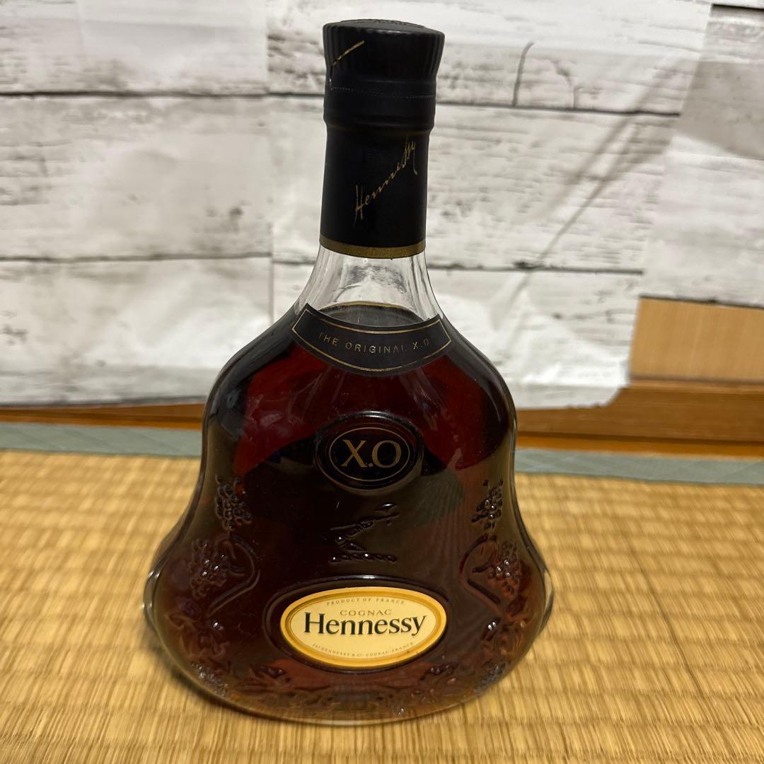『新品未使用』ヘネシーHennessy XO コニャック 700ml 黒キャップ