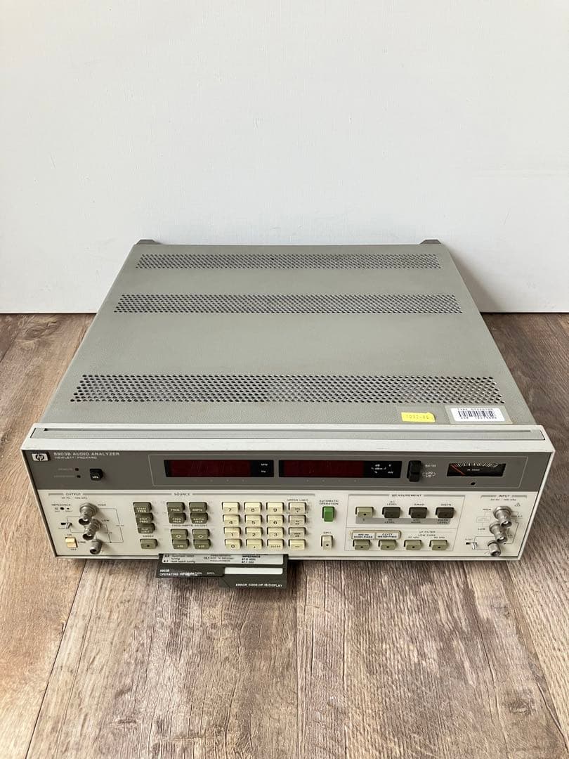 XMS 様用　hp 8903B 測定器　ヒューレットパッカード　未確認
