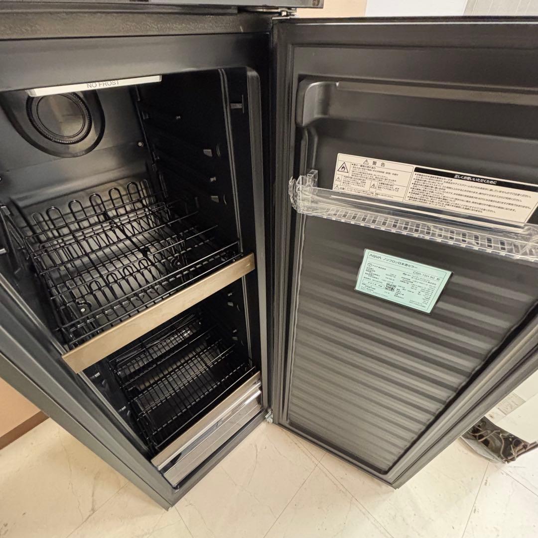 AQUA 日本酒セラー SAKE CABINET CSR-15H メーカー再生品