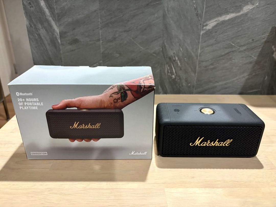 極美品★Marshall Emberton Ⅰ★ワイヤレススピーカー マーシャル