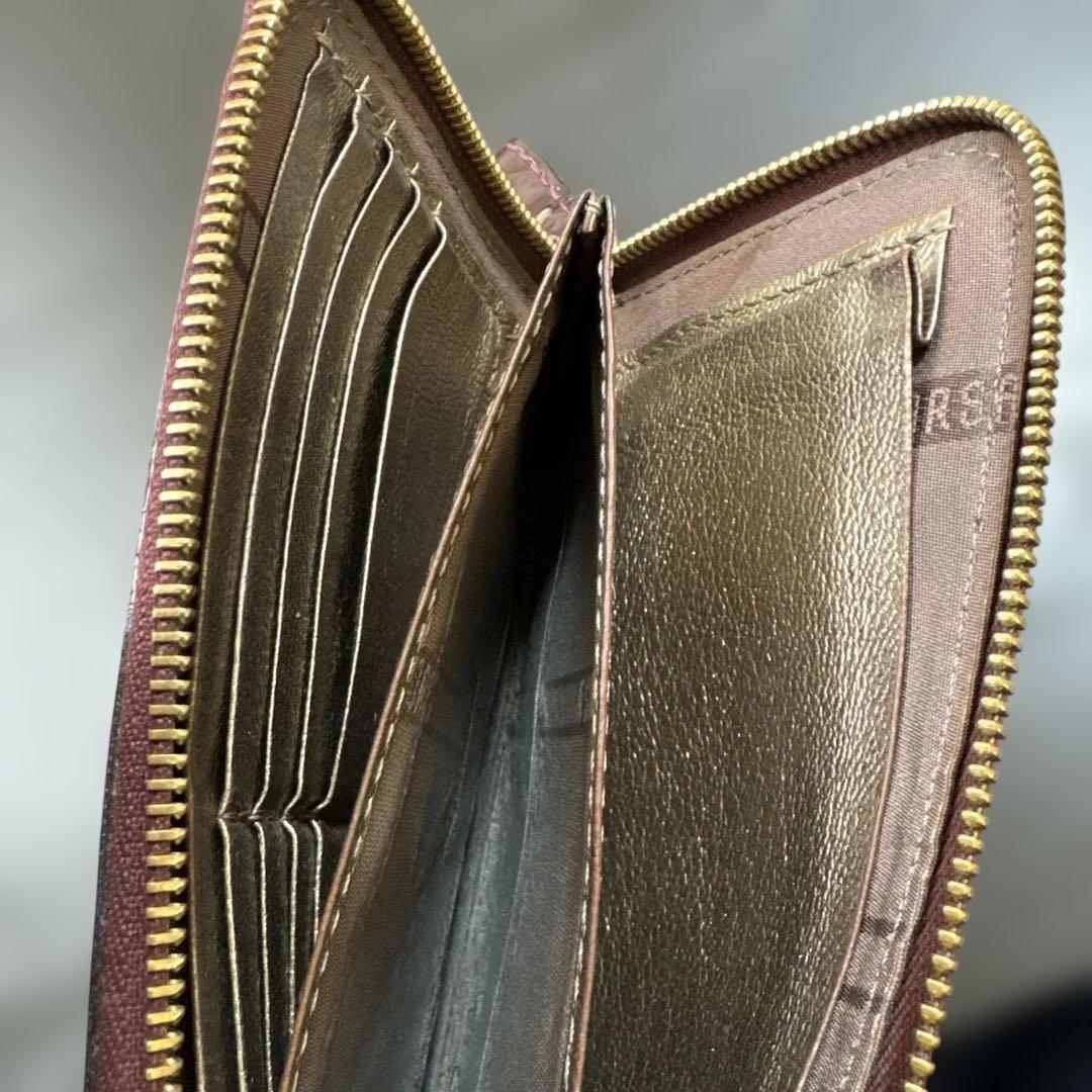 【新品未使用】ペレボルサ (PELLE BORSA)長財布　L字ファスナー201