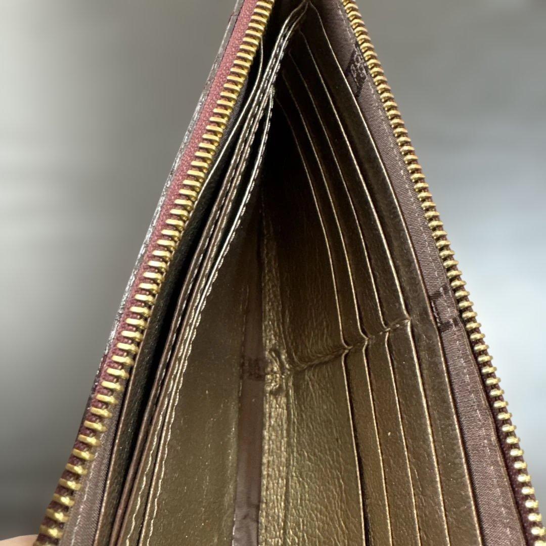 【新品未使用】ペレボルサ (PELLE BORSA)長財布　L字ファスナー201