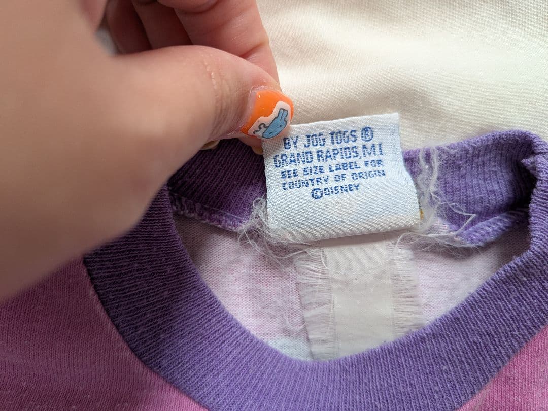 キッズ古着 vintage Disney Aladdin jasmine Tee