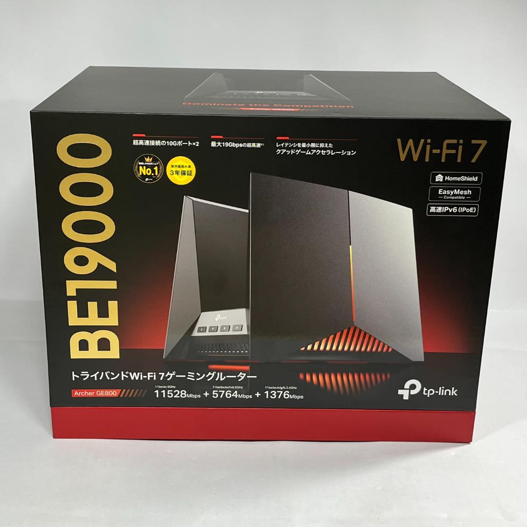 ルーター・ネットワーク機器 TP-Link Archer GE800 BE19000 Wi-Fi 7