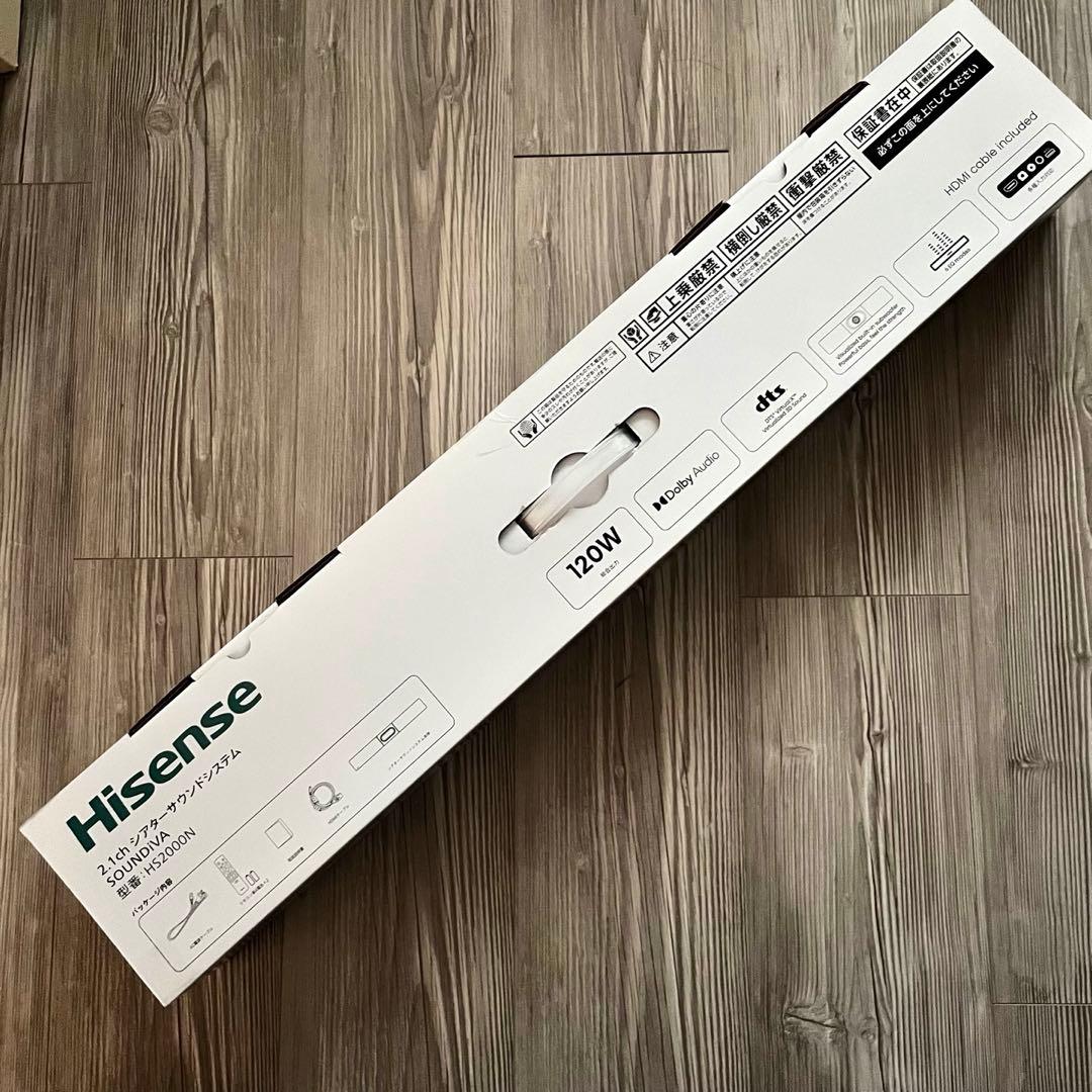 Hisense シアターバー HS2000N ハイセンス