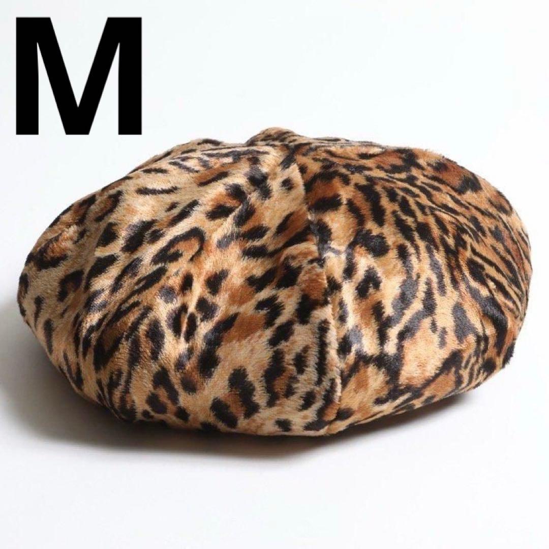 帽子 OLD STANDARDS - ANIMAL BIG BERET Leopard