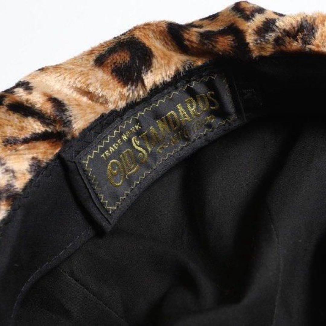 帽子 OLD STANDARDS - ANIMAL BIG BERET Leopard