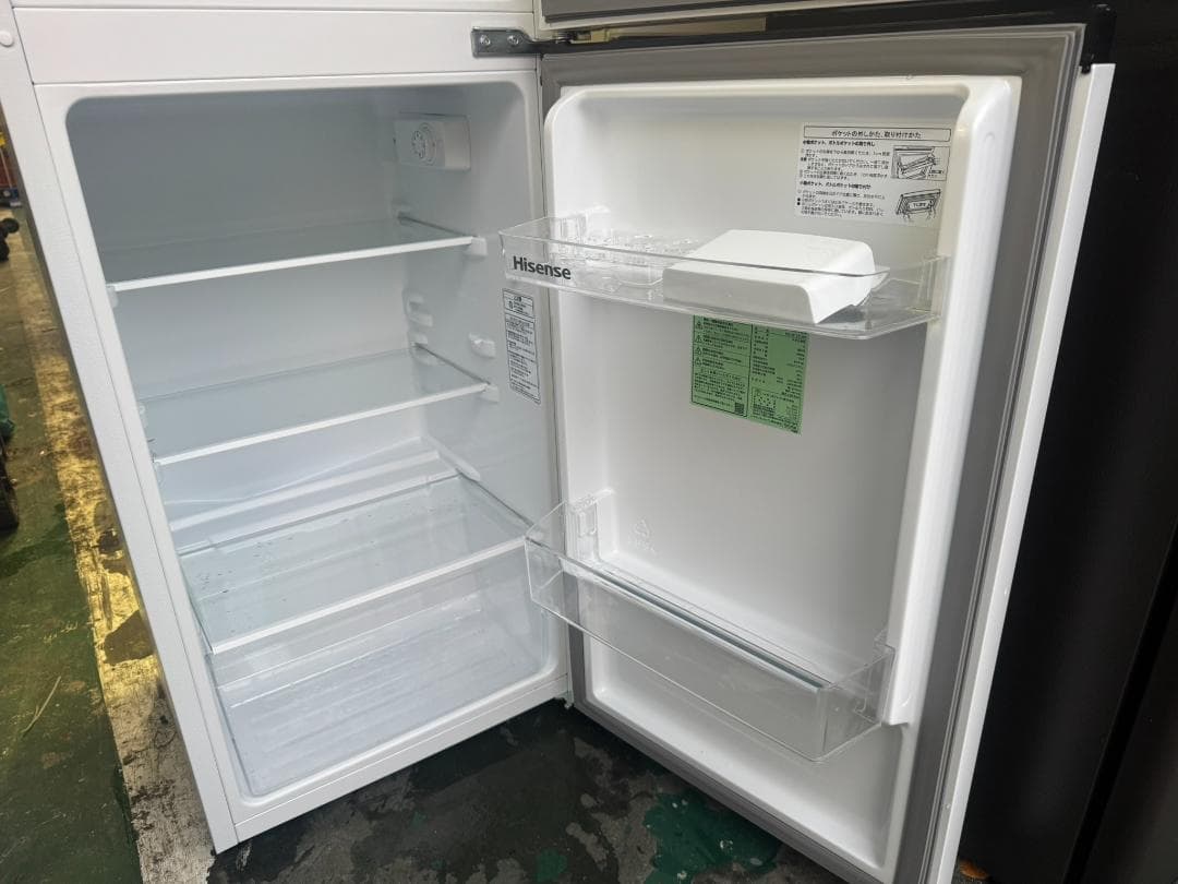 HISENSE　ハイセンス　冷蔵庫　124L　HR-B12E3W　2023年