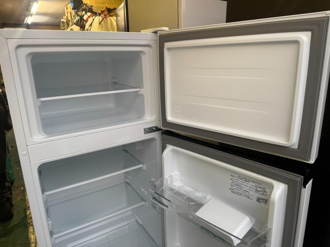 HISENSE　ハイセンス　冷蔵庫　124L　HR-B12E3W　2023年