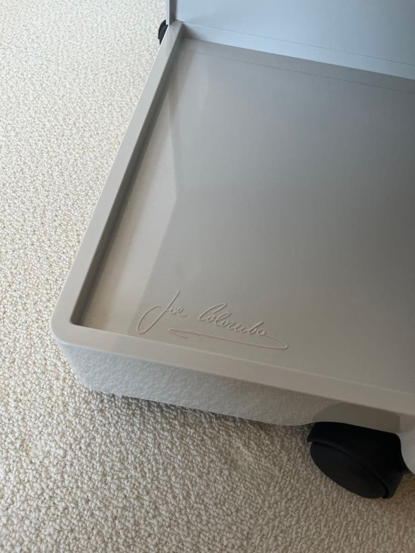 ボビーワゴン 正規品 ストーンホワイト 3段5トレイ