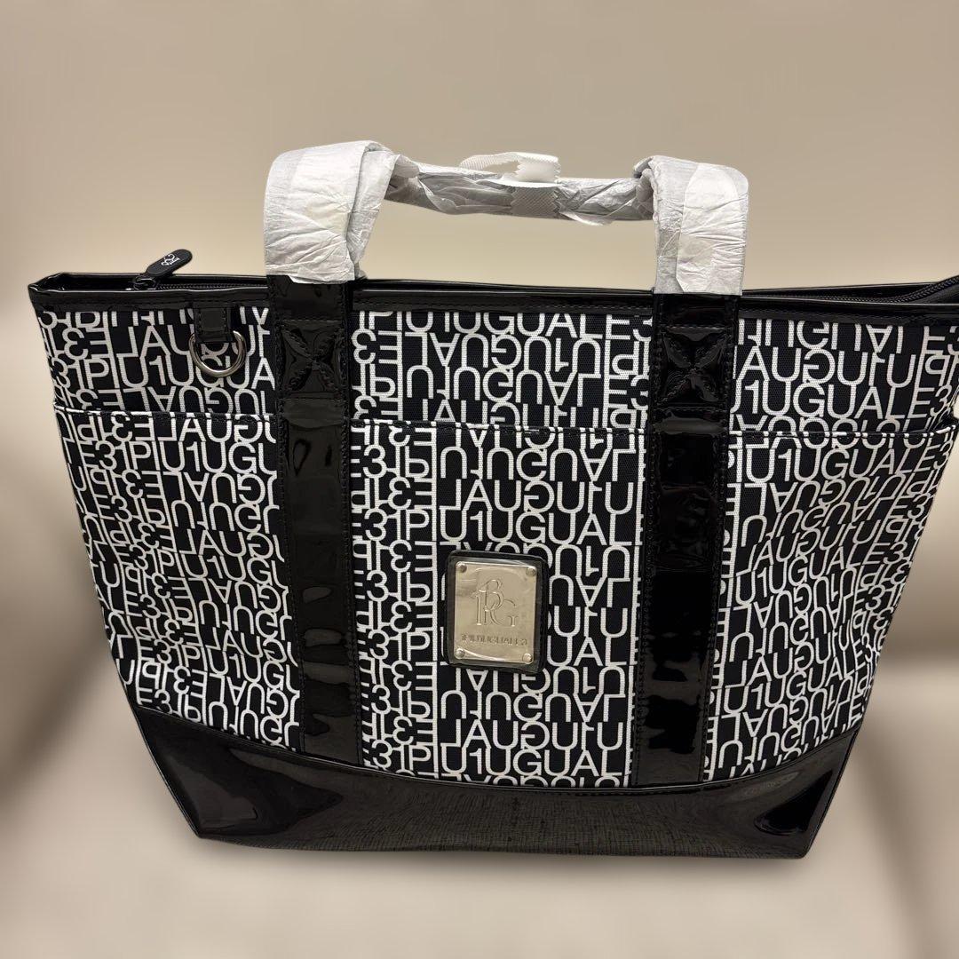 【未使用】1piu1uguale3 ミドルボストンロゴ