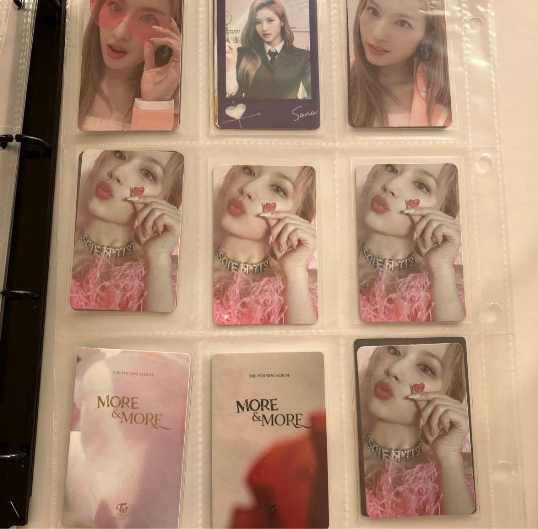 【約125点】＋おまけ　TWICE サナセット　トレカ　まとめ