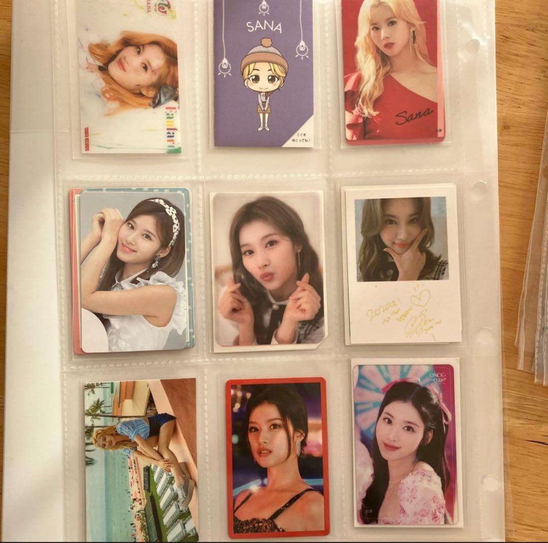 【約125点】＋おまけ　TWICE サナセット　トレカ　まとめ