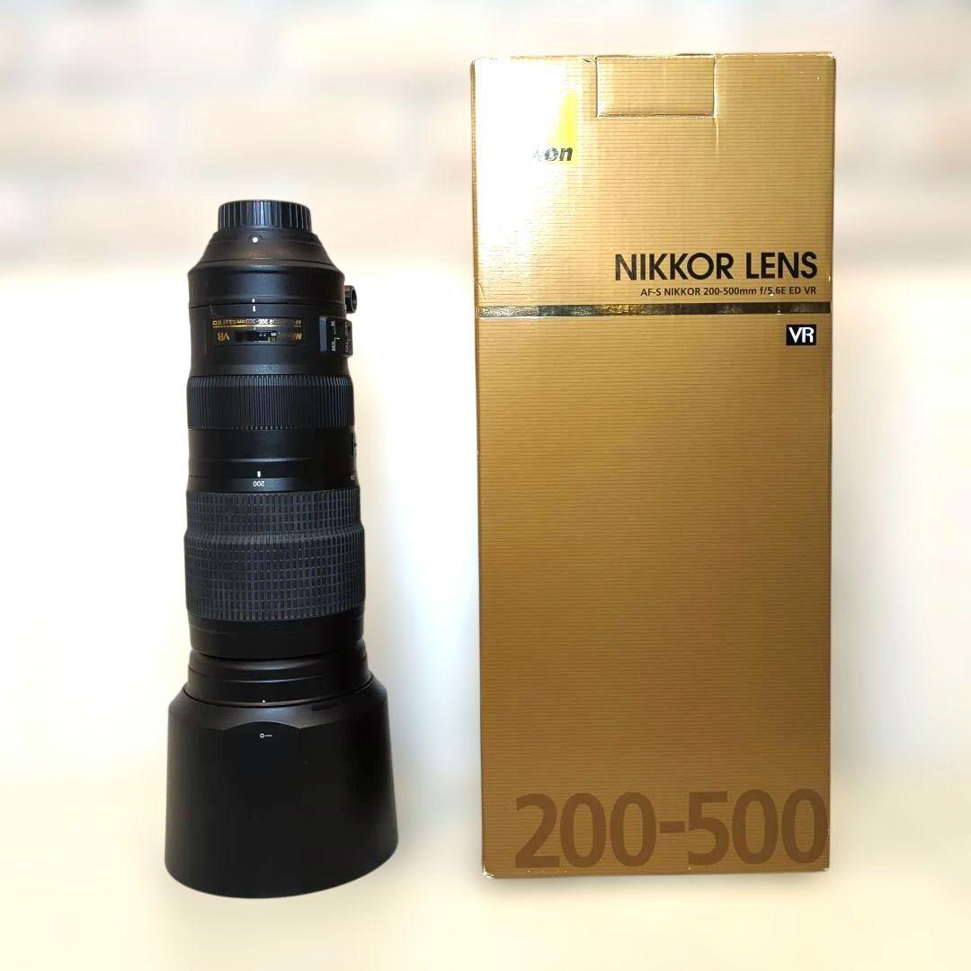 美品♫　NIKKOR 200-500mm f/5.6E ED VR