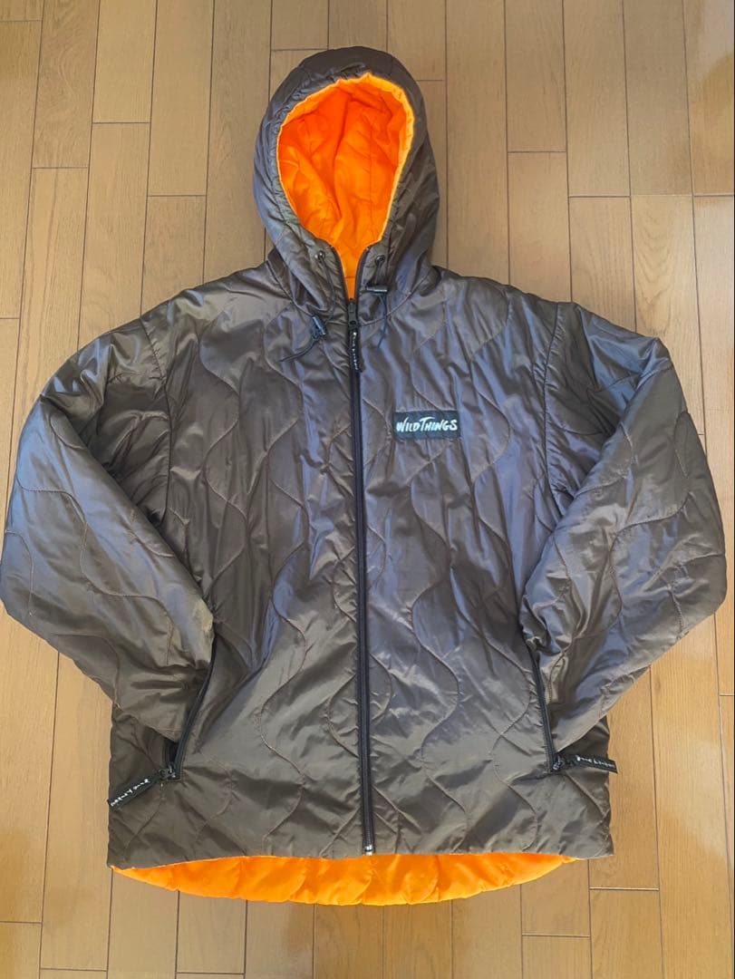 ワイルドシングス プリマロフト ジャケッ トリバーシブル USA製　L