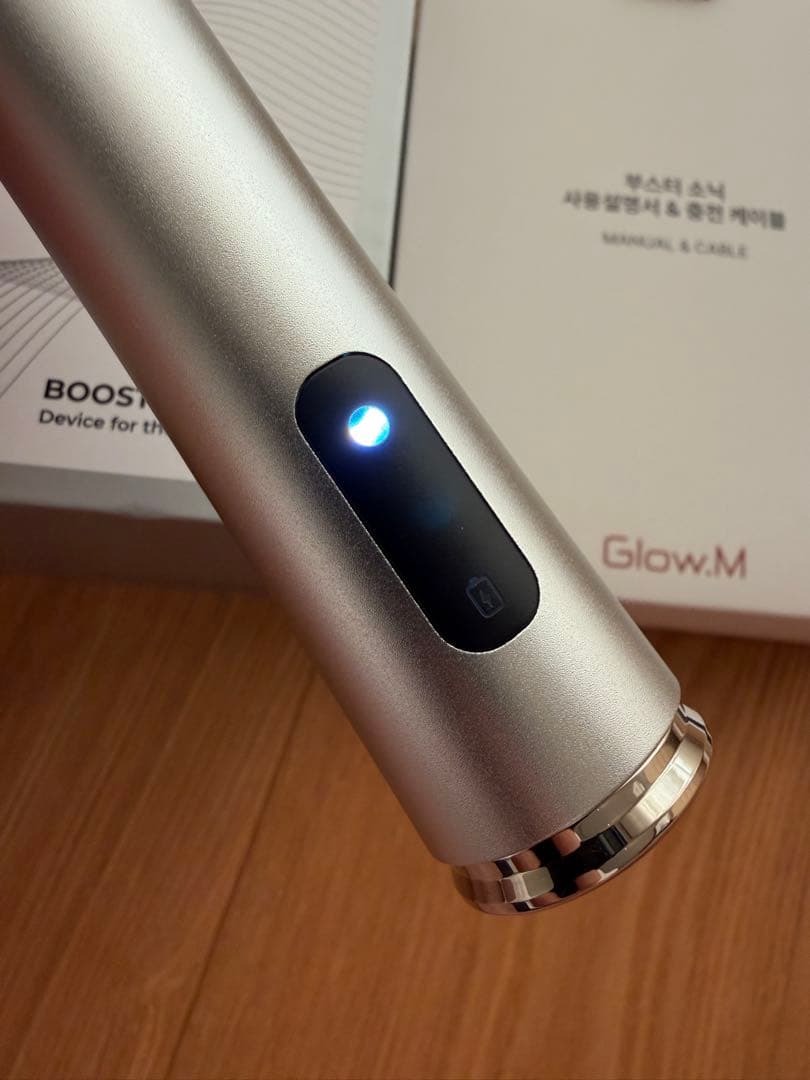 Glow.M グローエム ブースターソニック 美顔器 韓国