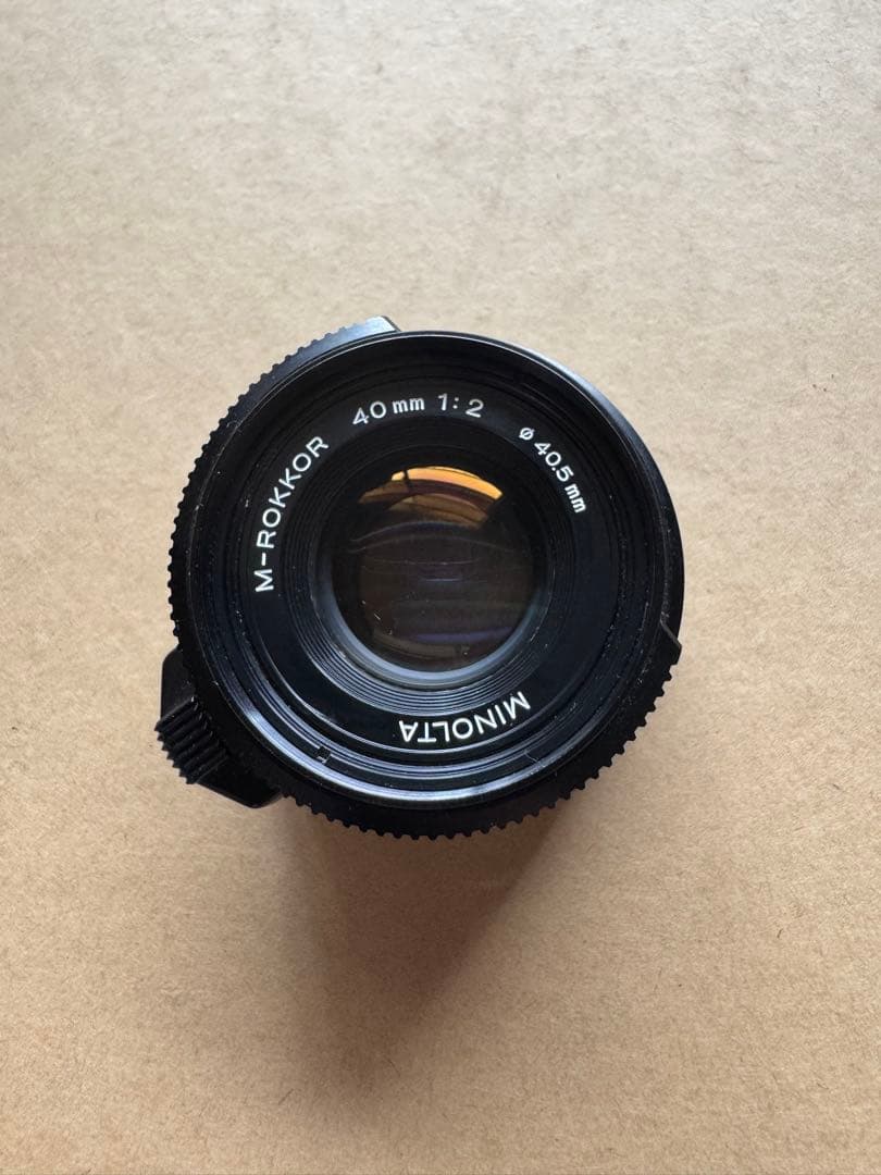 Minolta M-ROKKOR QF 40mm F2 美品
