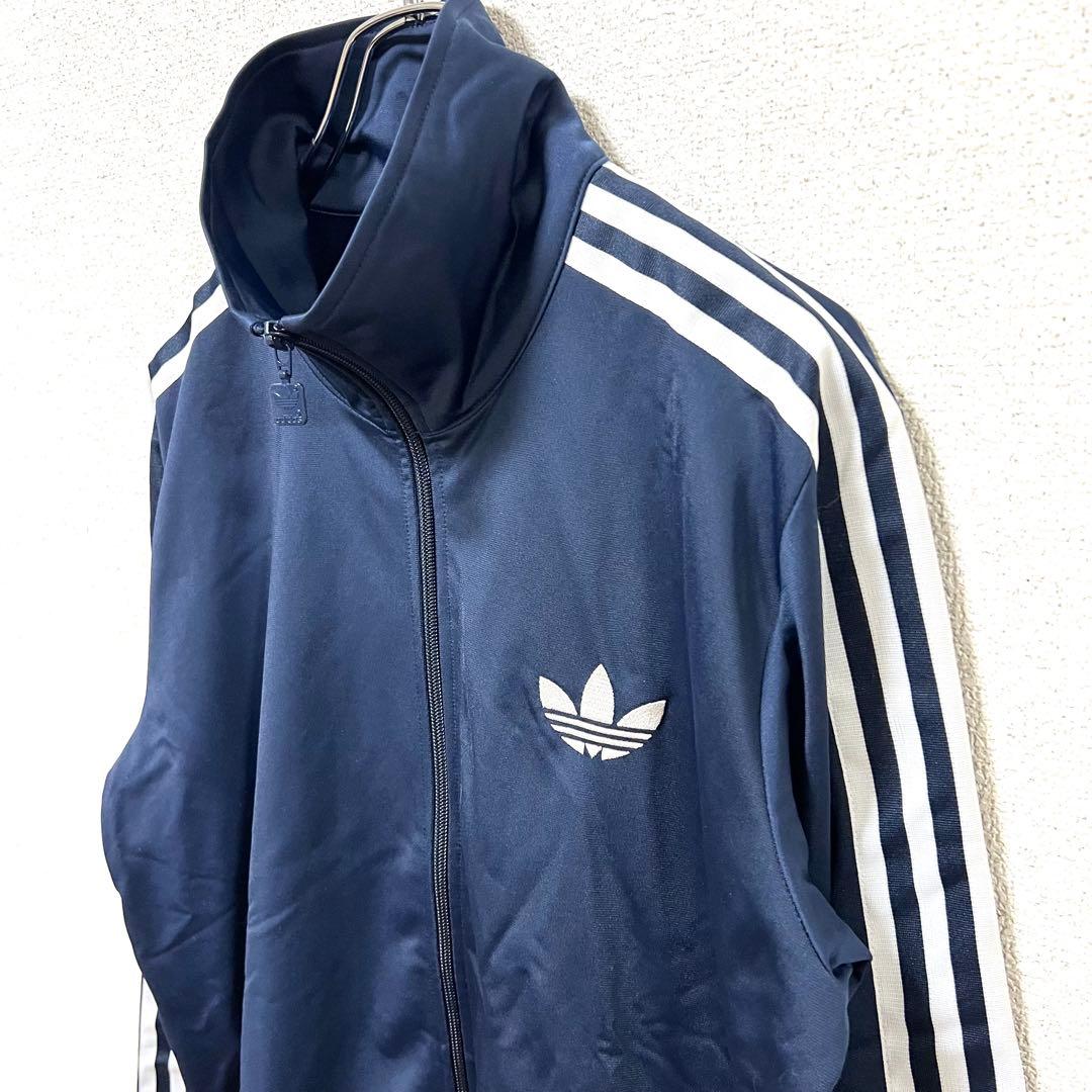 【新品/未使用品/タグ付き】adidas トラックジャケット ネイビー L