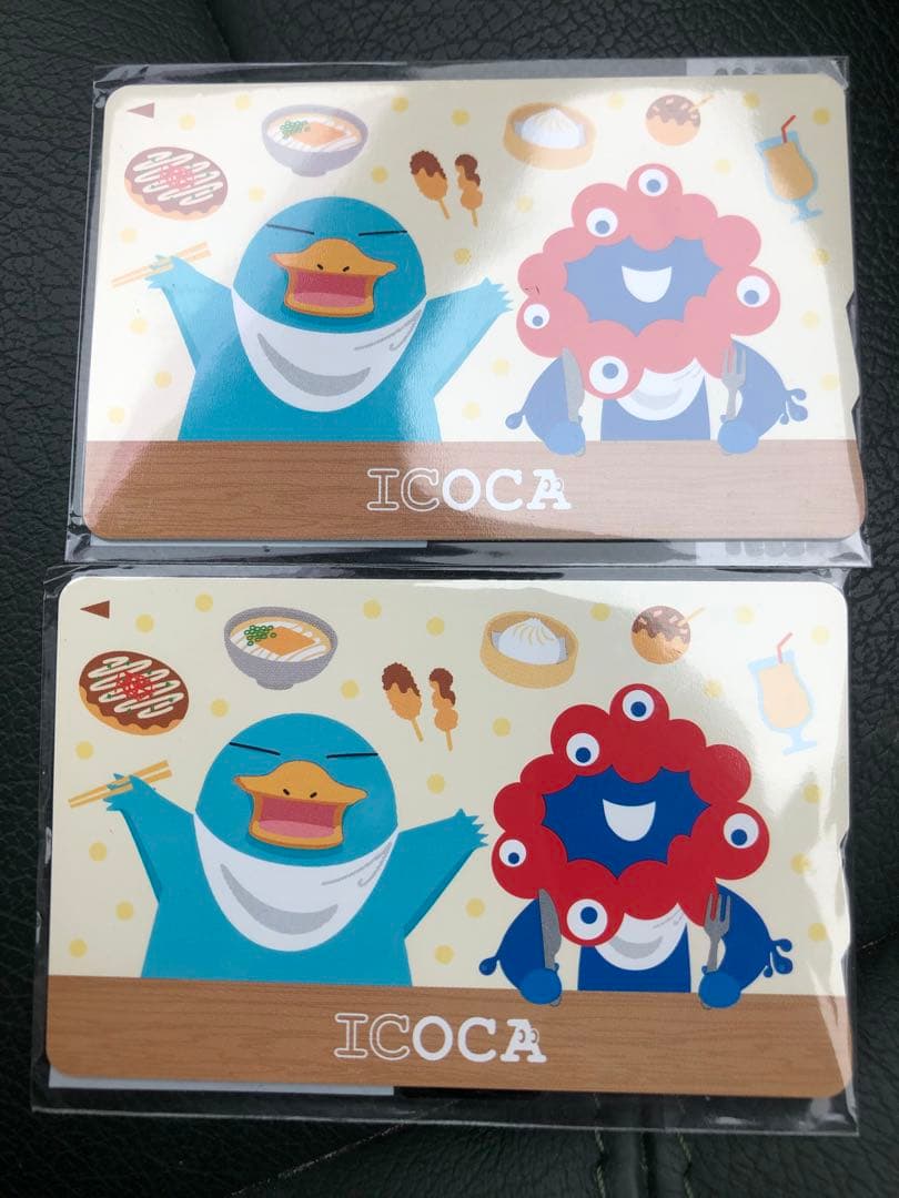 大阪関西万博 記念　 ICOCA ミャクミャク 残高ゼロ円　2枚