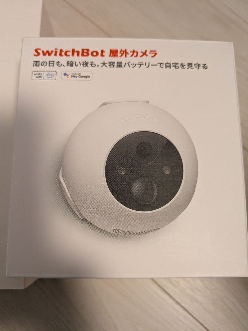 SwitchBot 防犯カメラ10000mAh 他、2点SET