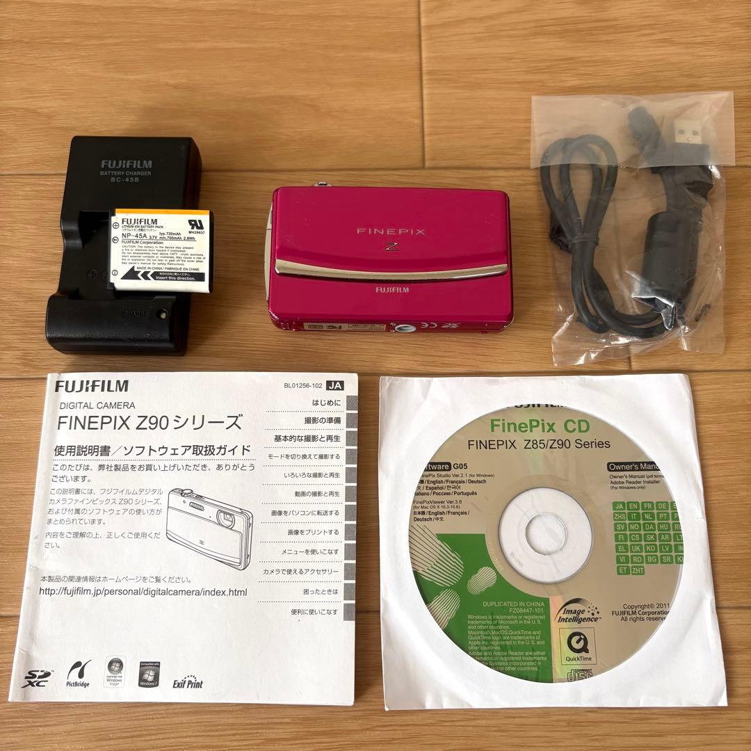 FUJIFILM FINEPIX Z デジタルカメラ ピンク