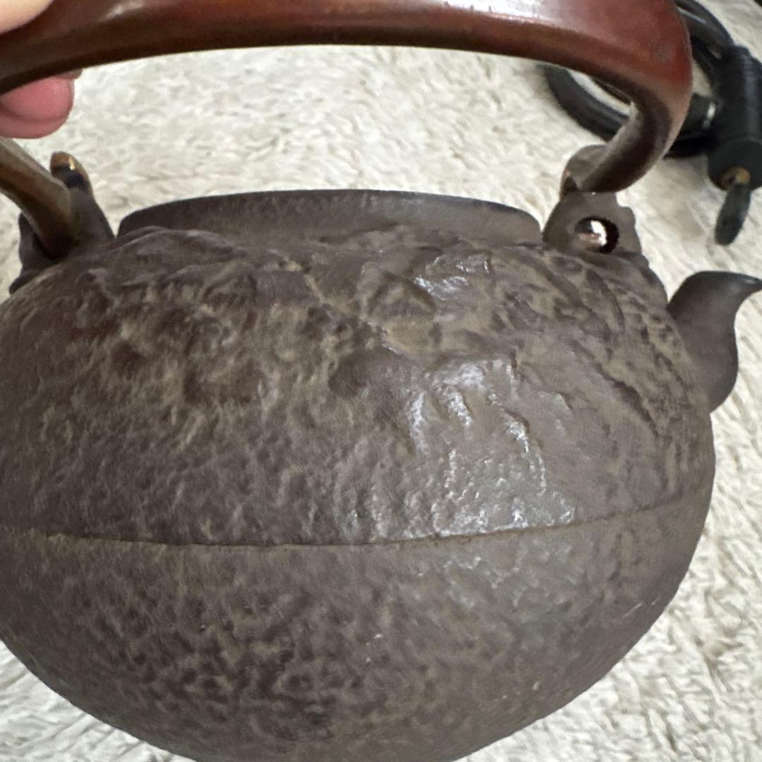 亀文堂鉄瓶 茶道具