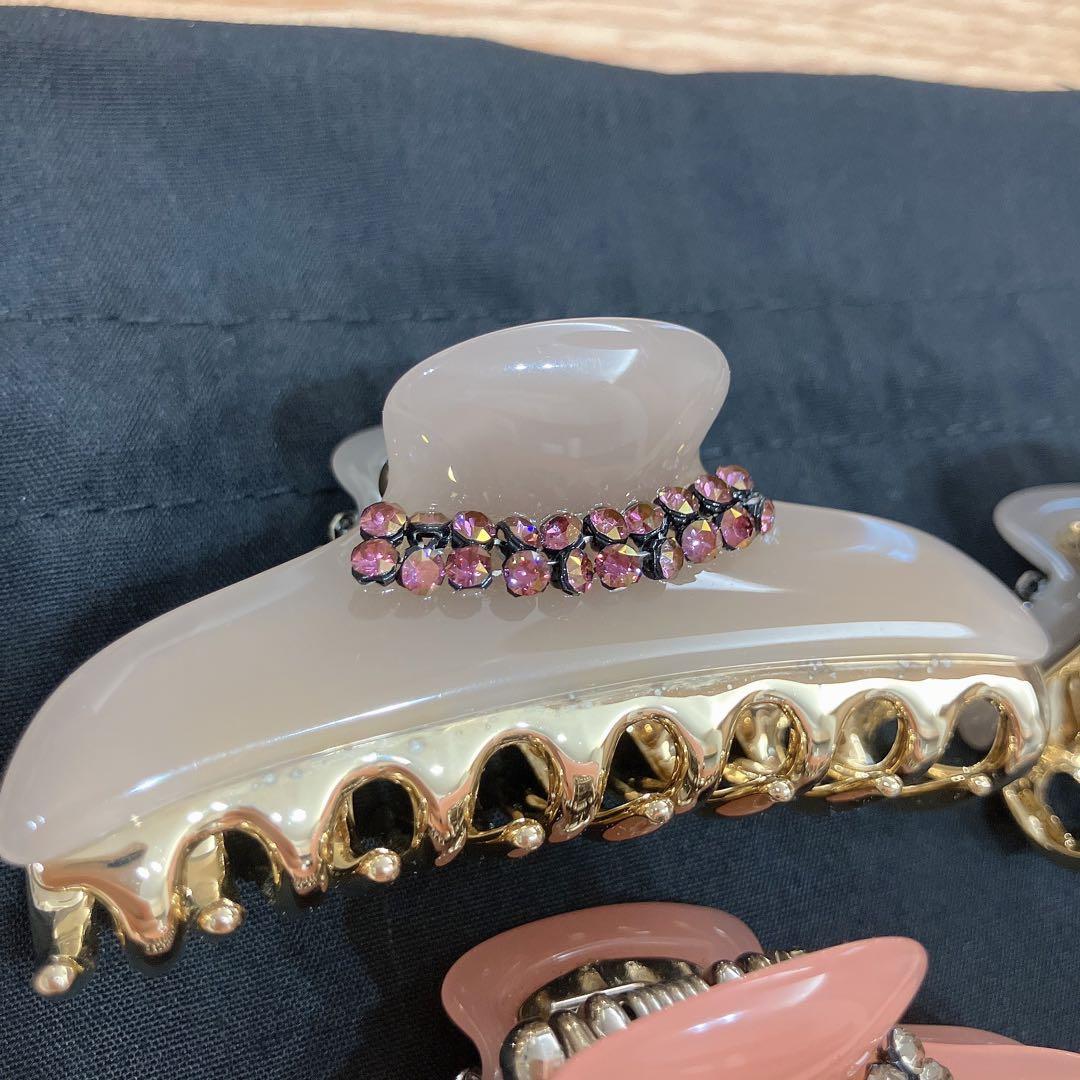 アッカ　クリスタルメッシュ　クリップ　セット