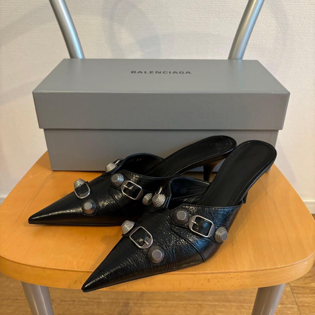 BALENCIAGA Cagole ミュール ブラック 37