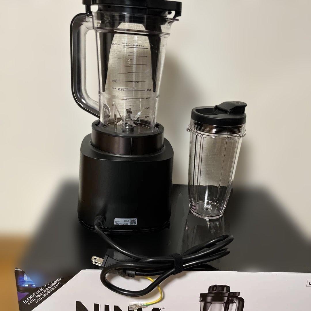 美品 Ninja Stealth iQ ミキサー ブラック 高性能ブレンダー