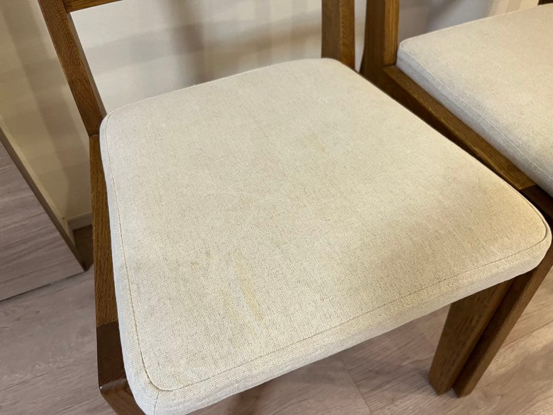 unico ADDAY(アディ)　チェア2脚セット　東京都引き取りのみ