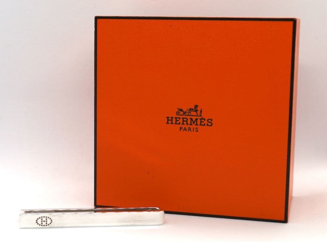 HERMES ネクタイピン エヴリン H柄 SV925