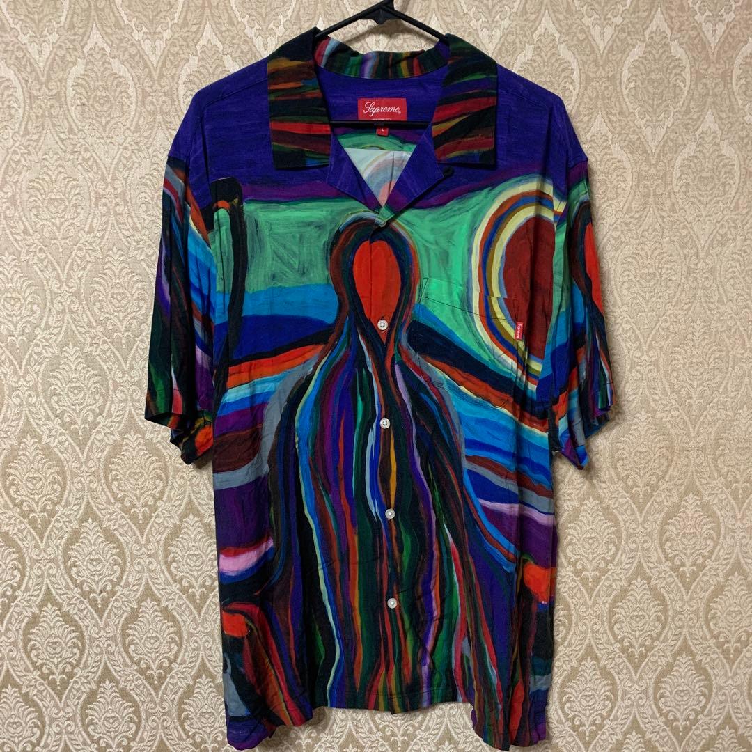 トップス supreme 19SS REAPER RAYON S/S SHIRT