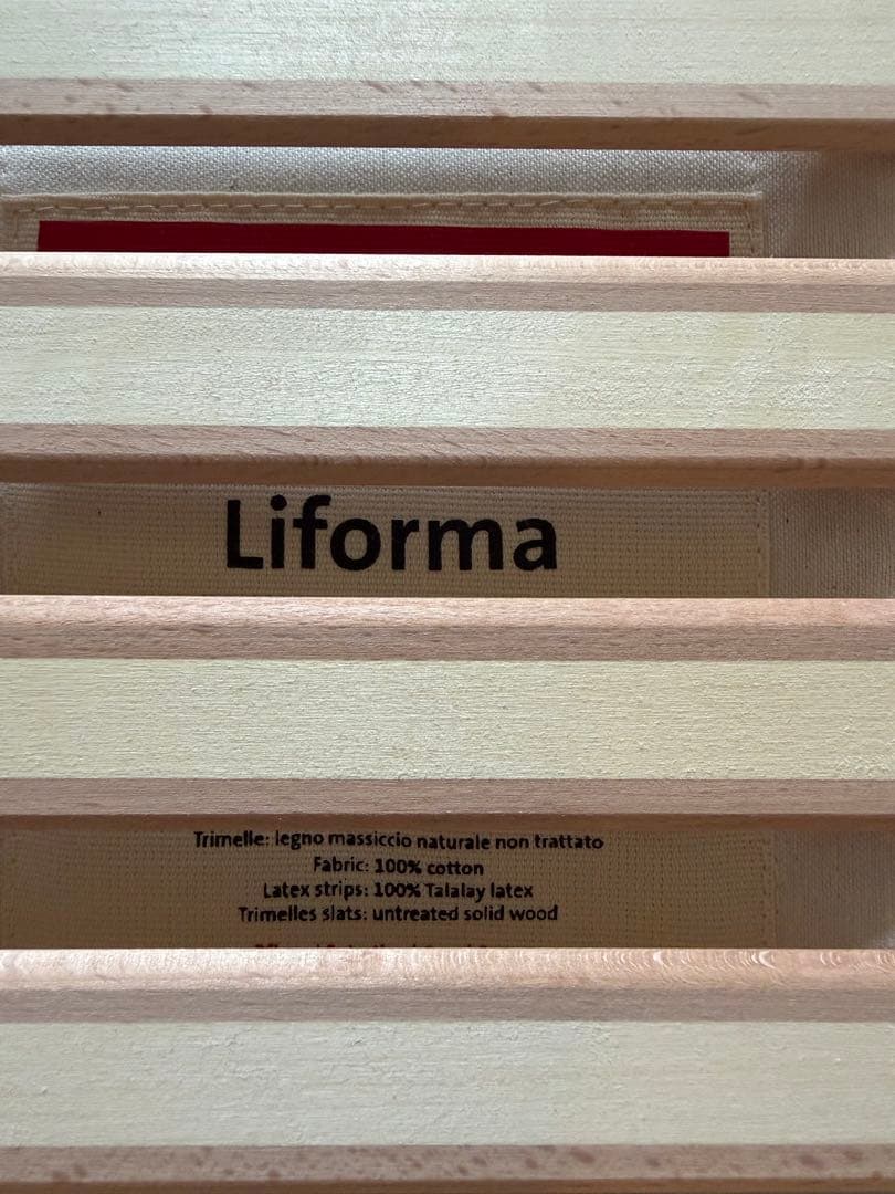 木製フレームベッド　ヒュスラーネスト　クイーンサイズ【マット、ベッドパッド付き】