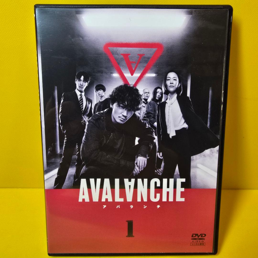 新品ケース交換済み　AVALANCHE アバランチ DVD全5巻