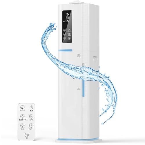 加湿器 大容量 10L タワー型【最長60時間連続運転＆AI知能恒湿】_corg