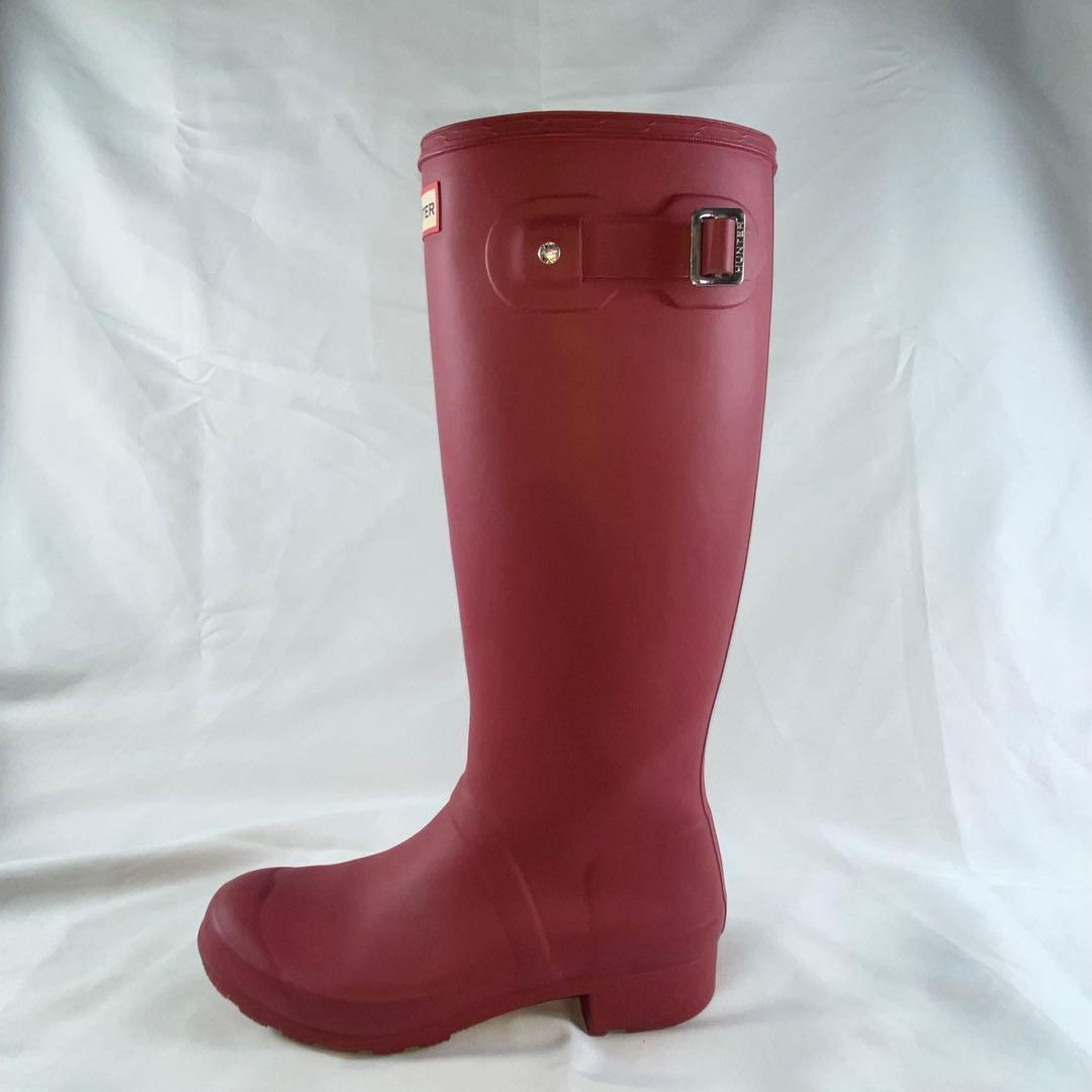 HUNTER ハンター レインブーツ レッド 24