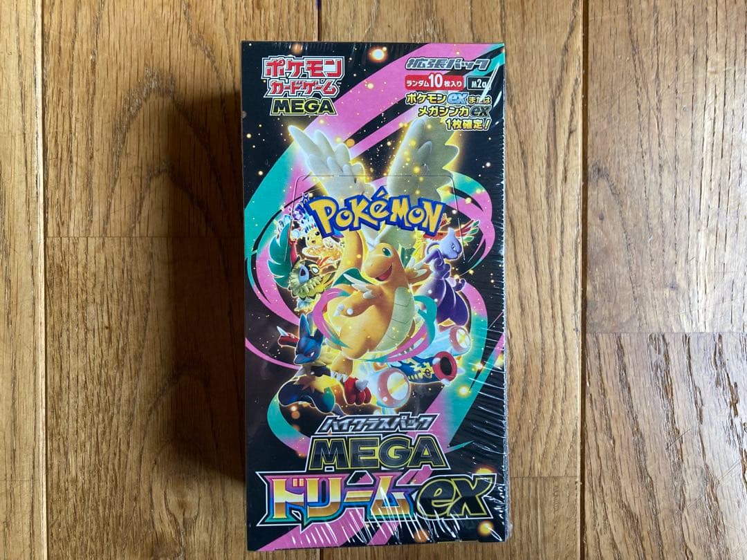 【新品未開封】シュリンク付　ポケモンカードゲーム MEGAドリームEX