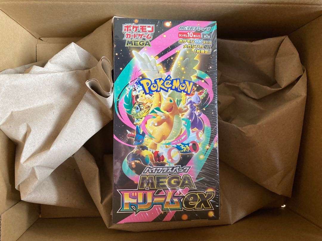 【新品未開封】シュリンク付　ポケモンカードゲーム MEGAドリームEX