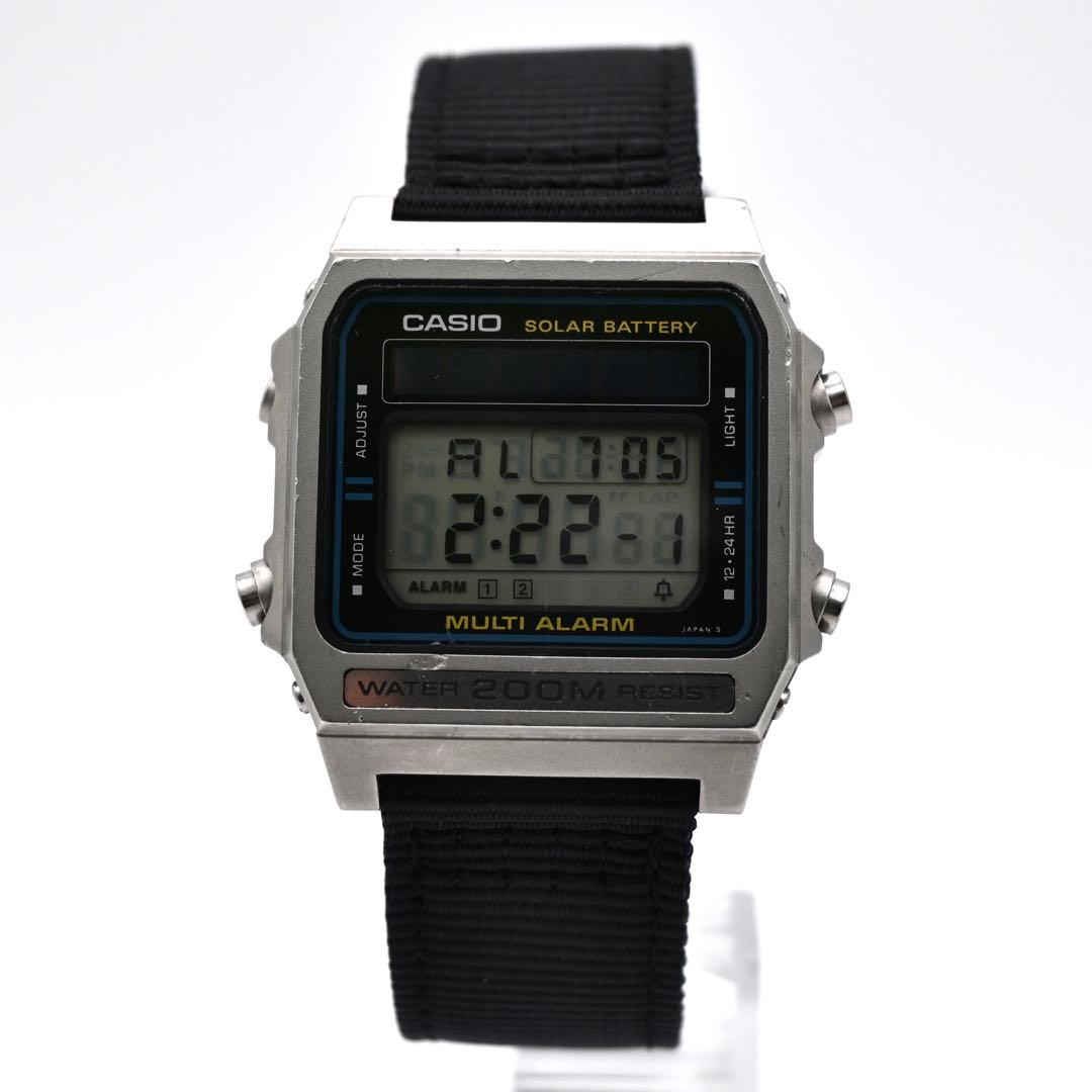 CASIO カシオ DW-2000 デジタル 腕時計 二次電池交換済 稼働品