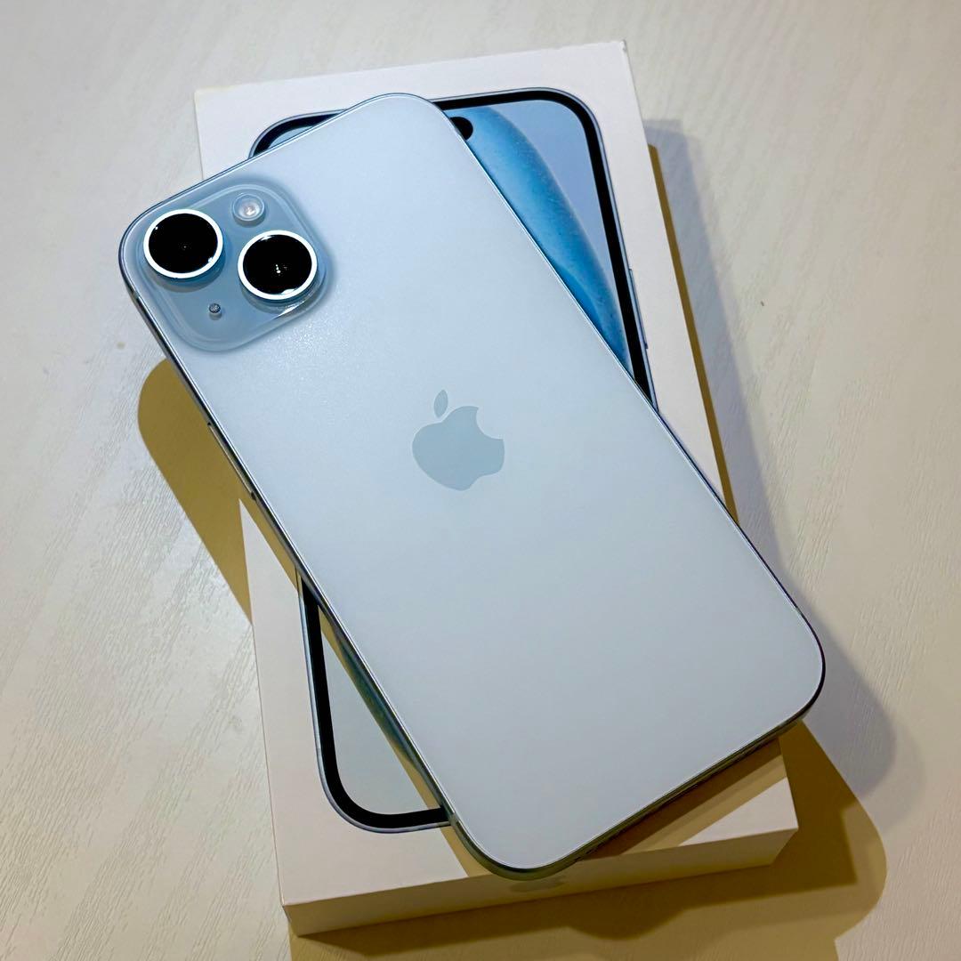 Apple iPhone 15 ブルー SIMフリー ロック解除済み 本体