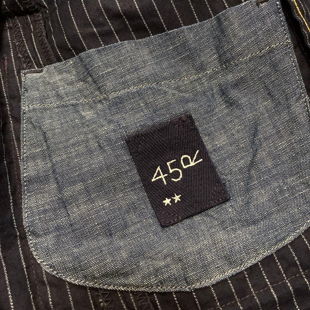 45R クックウェザーの908ブレザー テーラードジャケット インディゴ