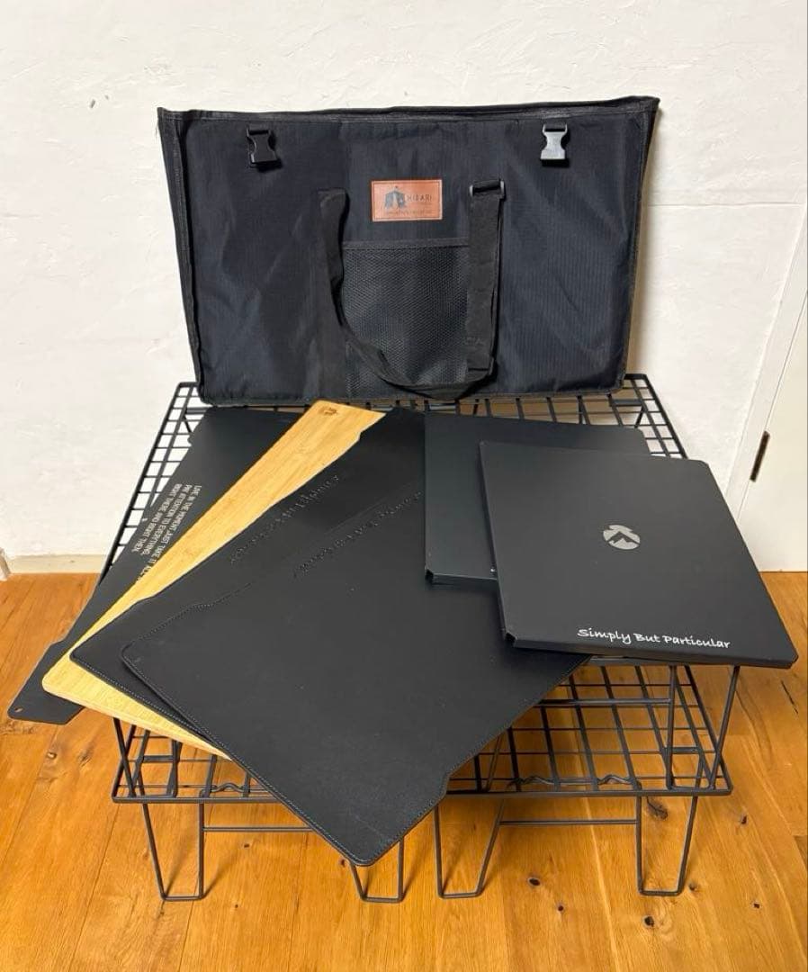 HIBARI　フィールドラック4個セット　＋天板、収納ケース