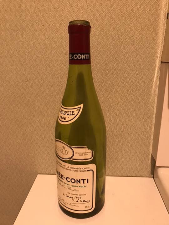 DRC Romanee-Conti ロマネコンティ ボトル　1986