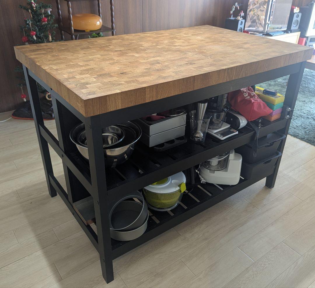 *1月19日まで*　IKEA VADHOLMA ヴァドホルマ アイランドキッチン